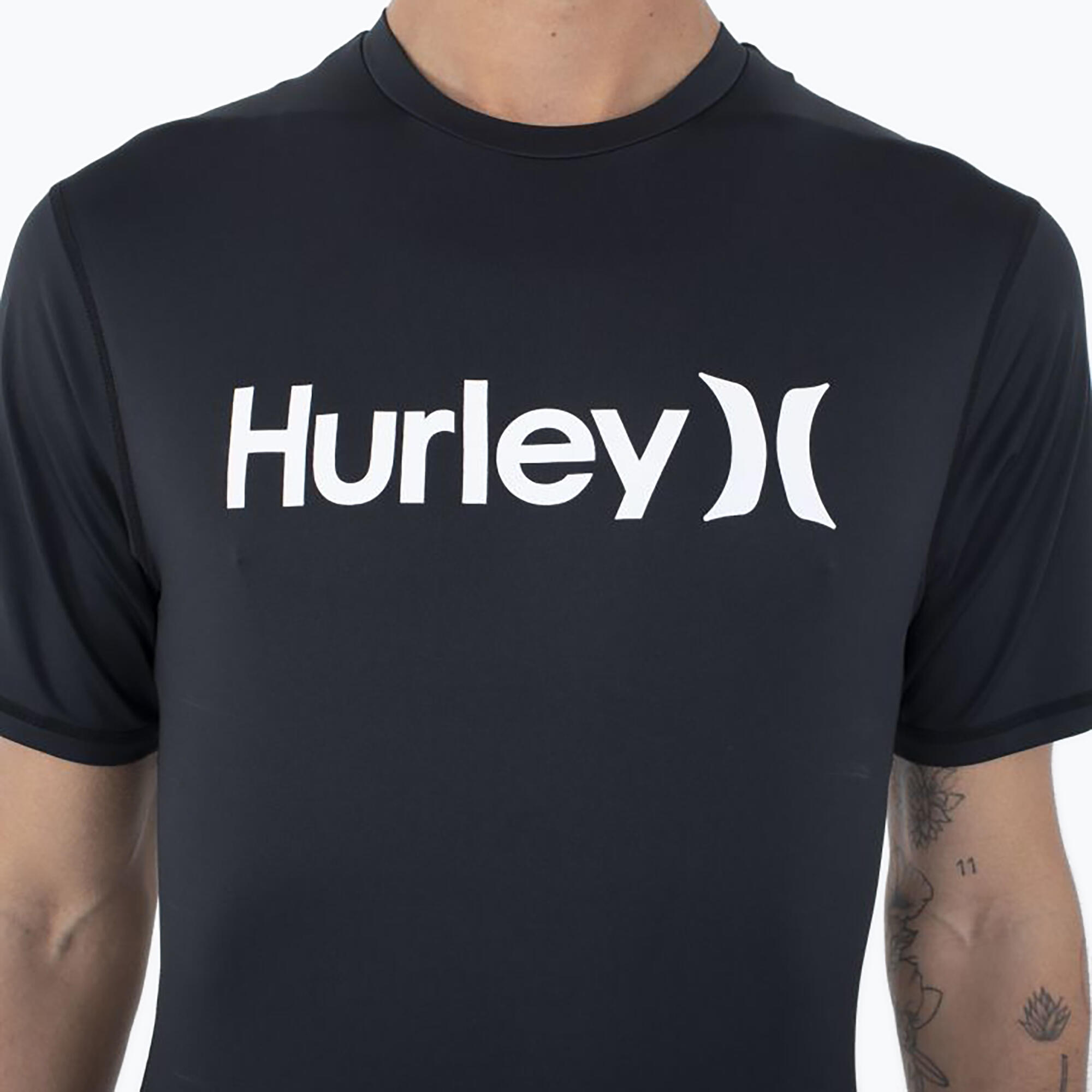 Camiseta de protección contra erupciones Hurley O&O Quickdry para hombre 5/5
