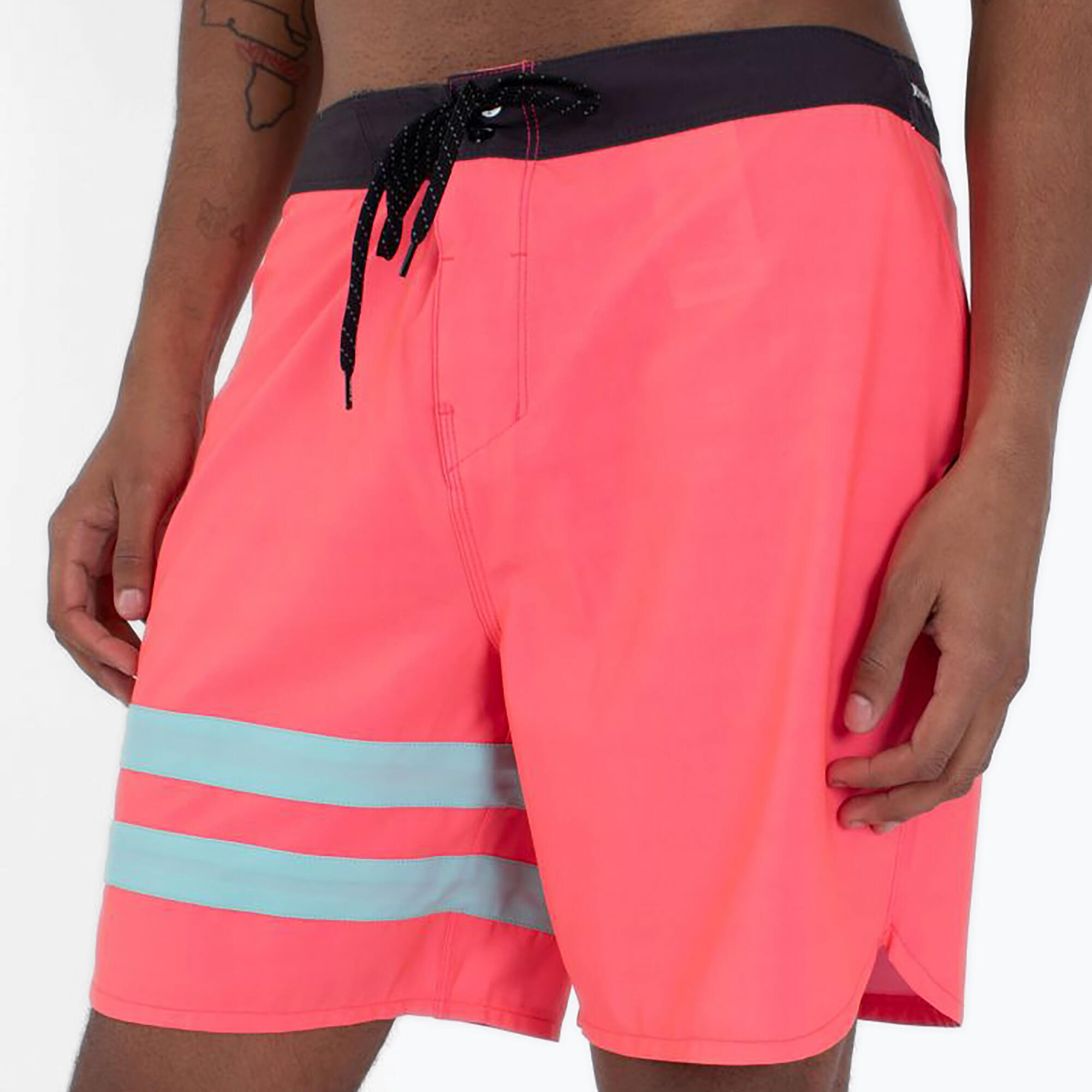 Pantaloncini da bagno da uomo Hurley Phantom Block Party da 18" 4/5
