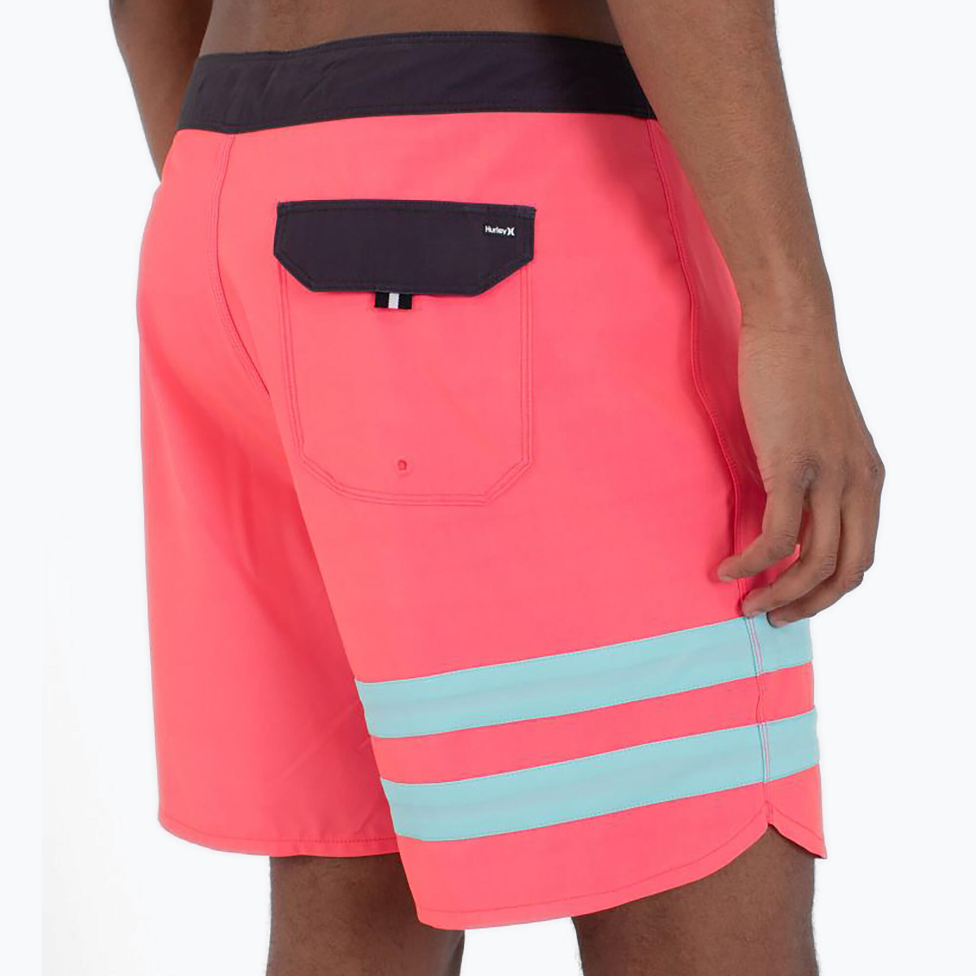 Pantaloncini da bagno da uomo Hurley Phantom Block Party da 18" 3/5