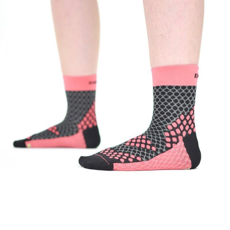 Calcetines de Running Enforma BARCELONA Coral.Resistente y Polivalente. 3/3