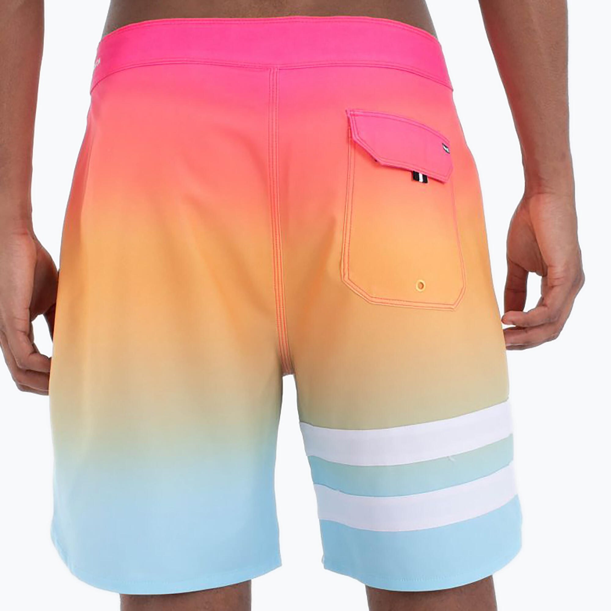Short de bain Hurley Phantom Block Party 18 pouces pour homme 3/5