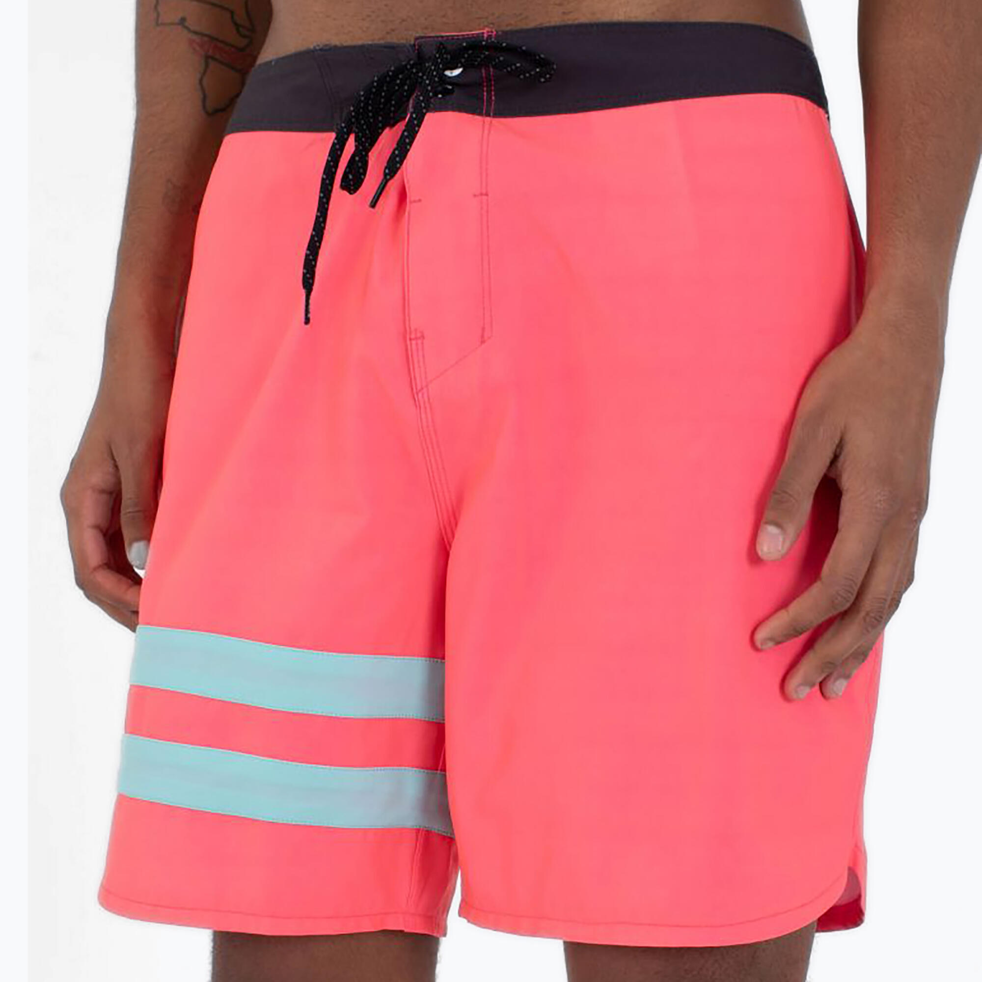 HURLEY Pantaloncini da bagno da uomo Hurley Phantom Block Party da 18"