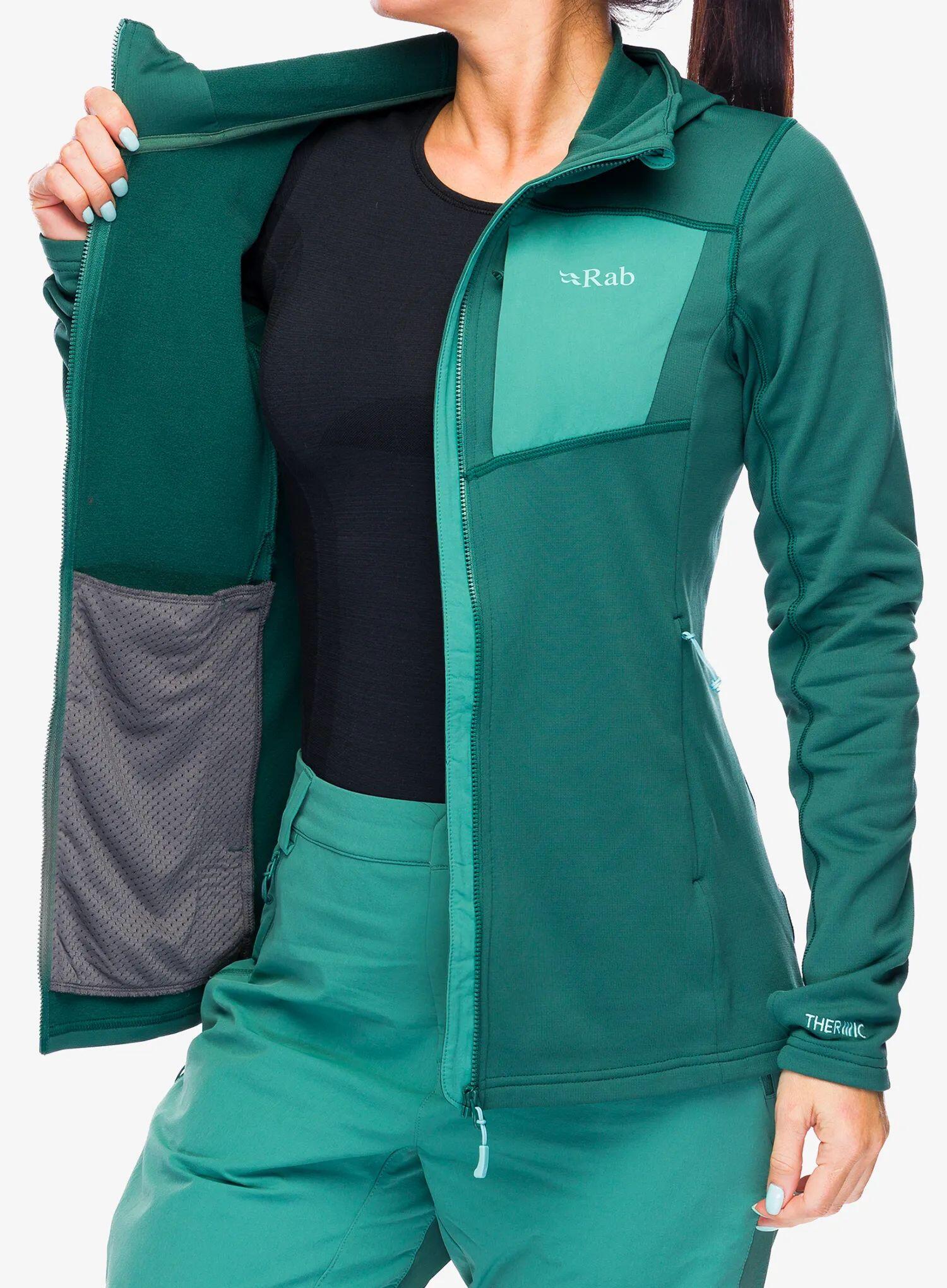 Bluza wspinaczkowa damska Superflux Hoody Women - Green Slate 6/7