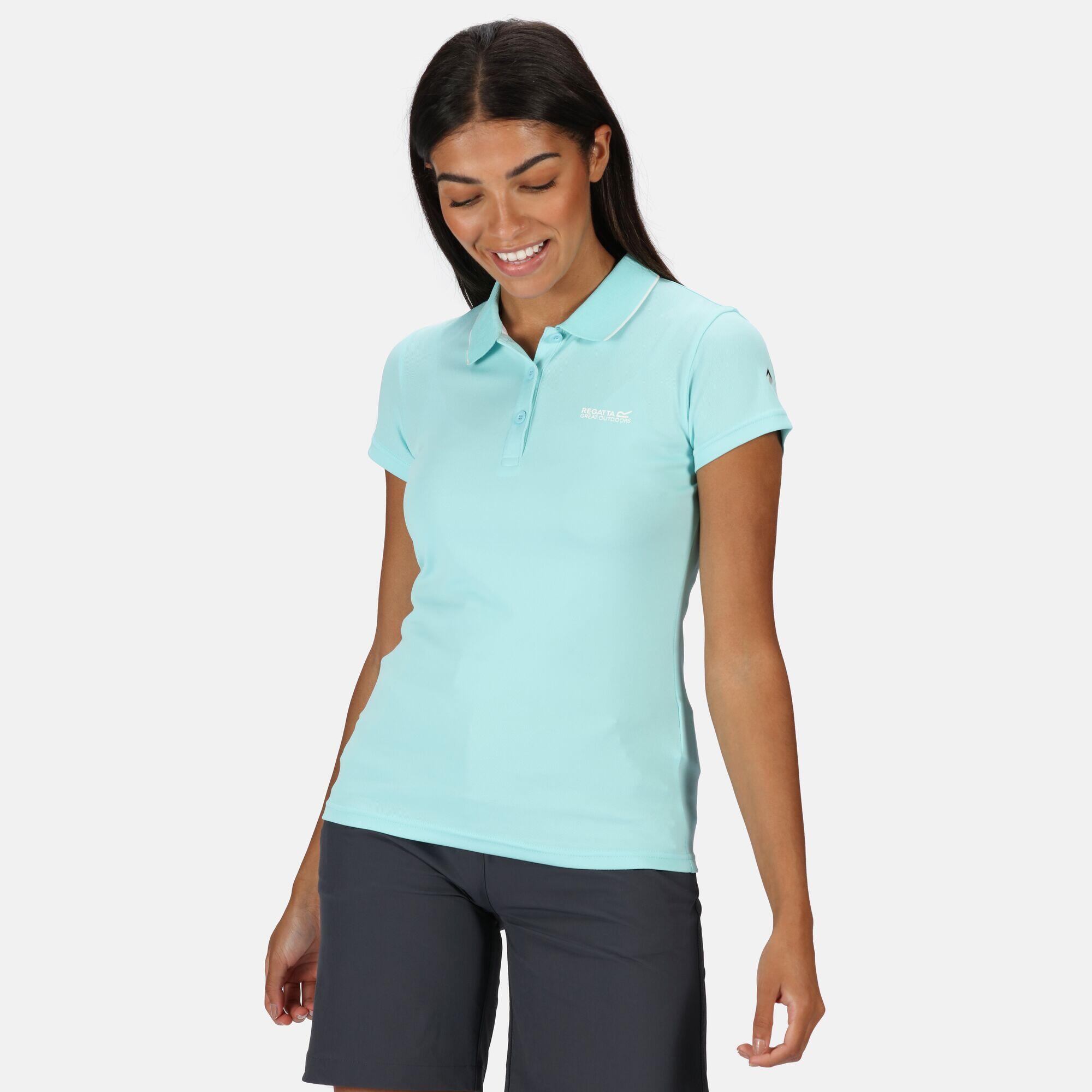 REGATTA Maverick V Women's Hiking T-Shirt - Aqua