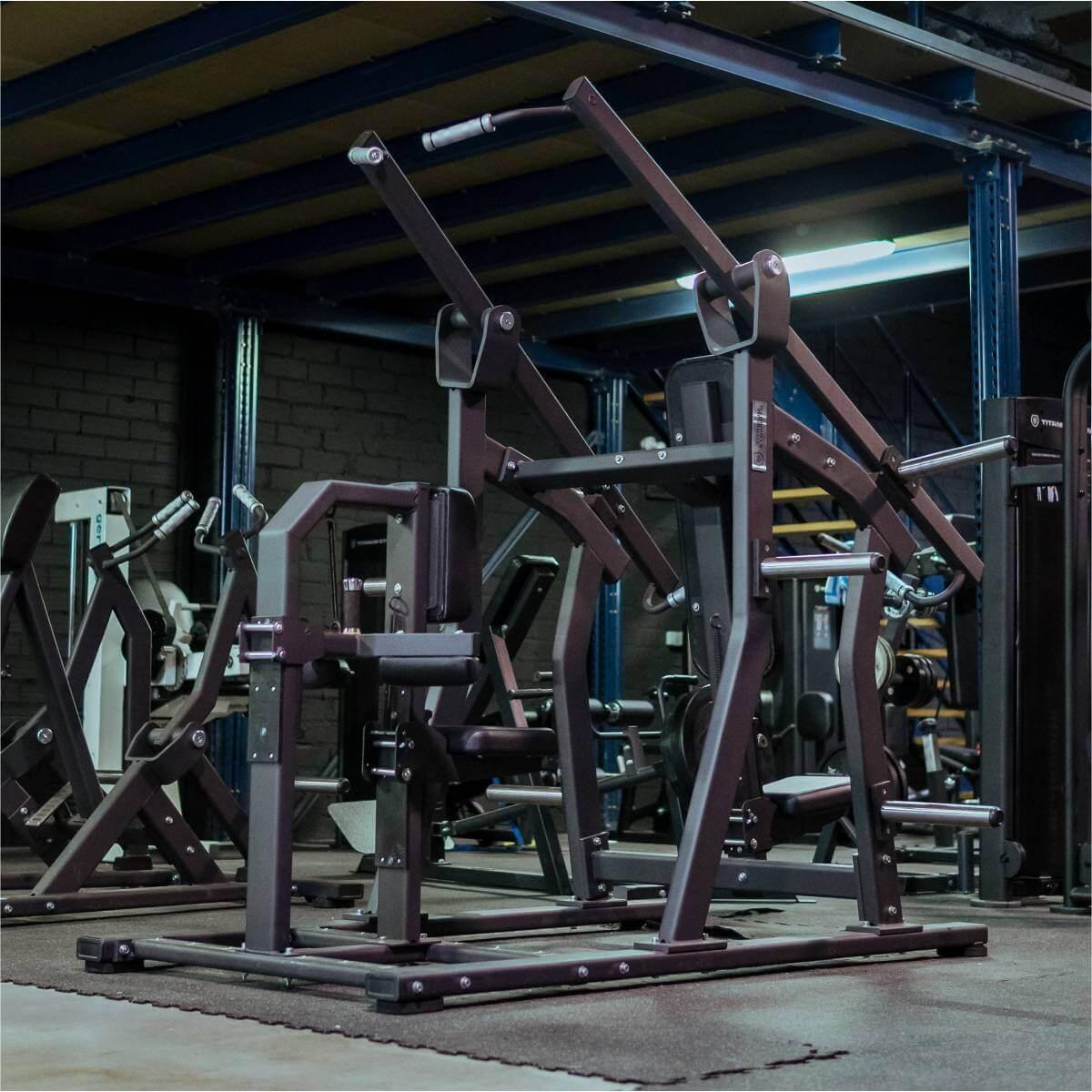 Máquina Dual Press de Pecho y Jalón Dorsal IsoLateral Palanca Titanium 5/5