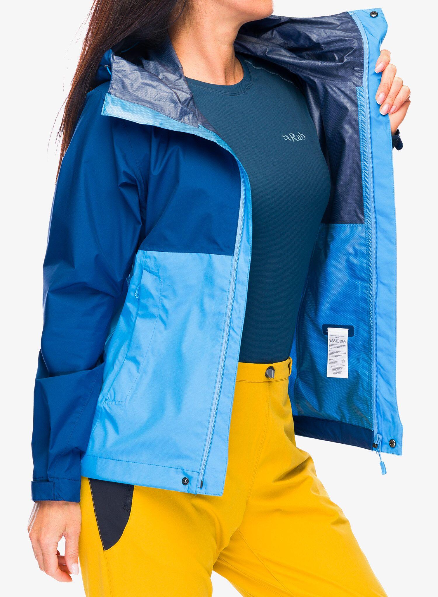 Kurtka przeciwdeszczowa damska Rab Downpour Eco Jacket 5/7