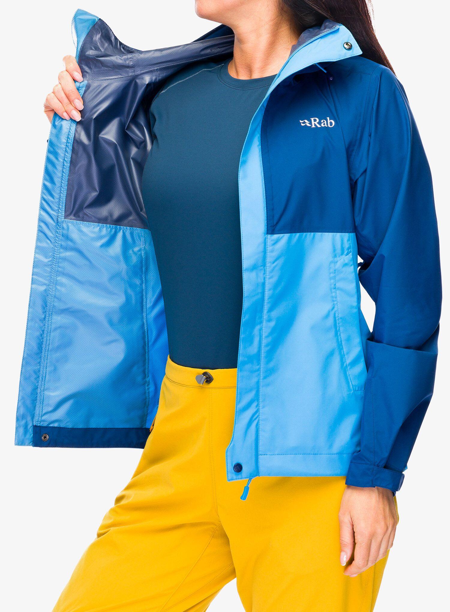 Kurtka przeciwdeszczowa damska Rab Downpour Eco Jacket 6/7