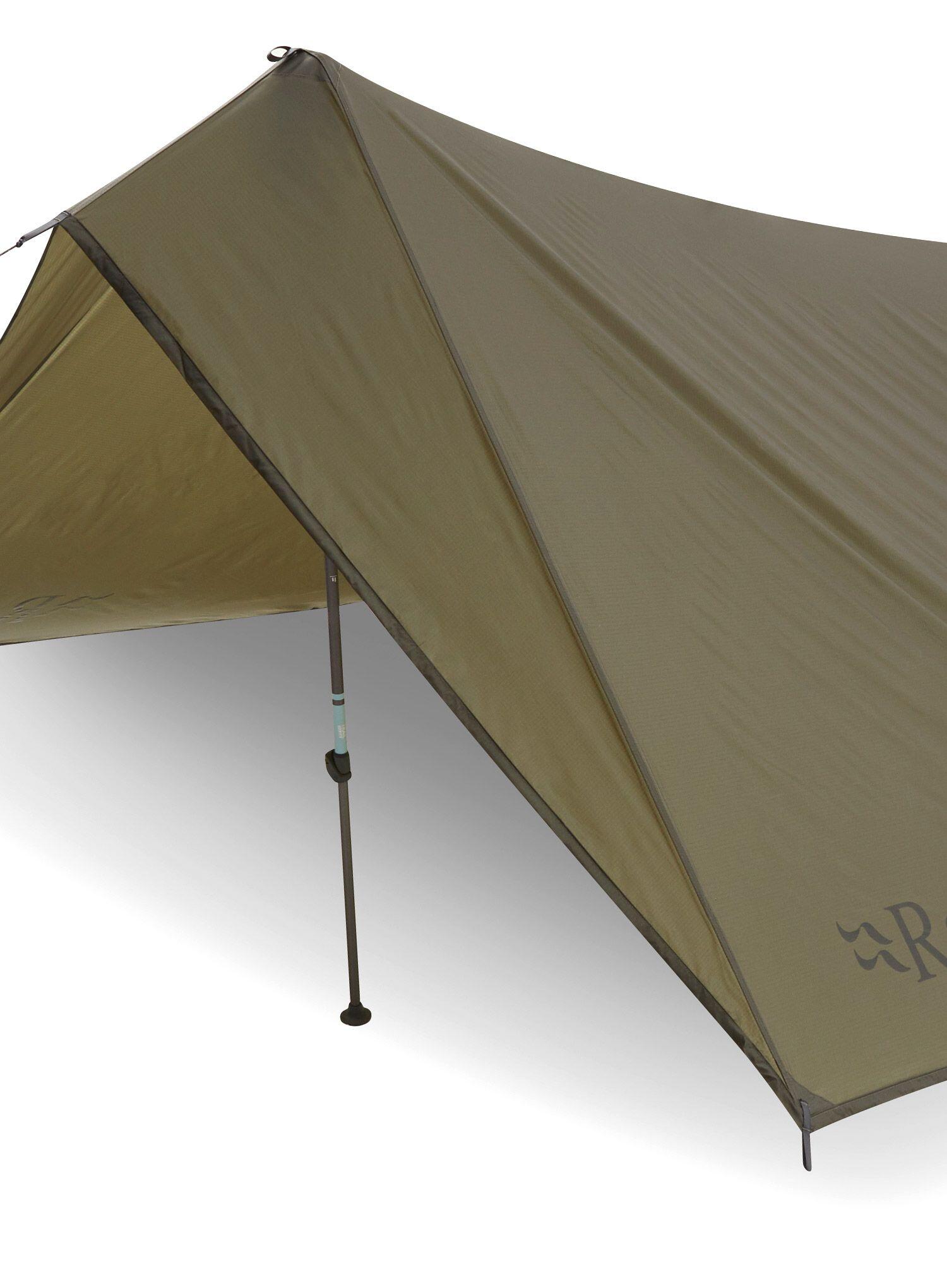 Tarp turystyczny Rab SilTarp Plus Shelter - olive 2/2