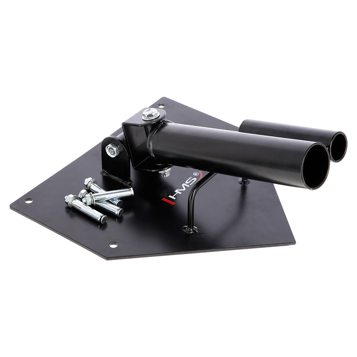 Hms - Support Pour Barre D'Haltère Landmine Ucg01 Hms - Accessoire De Tirage - Noir - Taille Unique - Decathlon