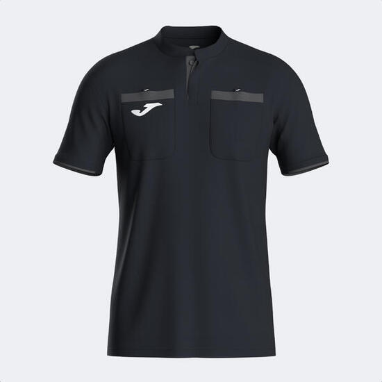 Maillot Manches Courtes Football Homme Joma Referee Noir