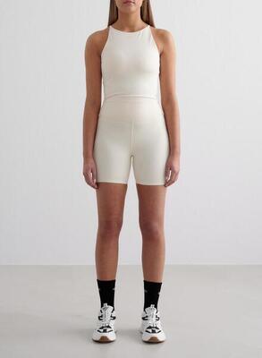 Dames short midi vochtafvoerend amandel wit