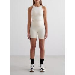 Femme Pilates Shorts Midi Évacuant l'humidité Lilas