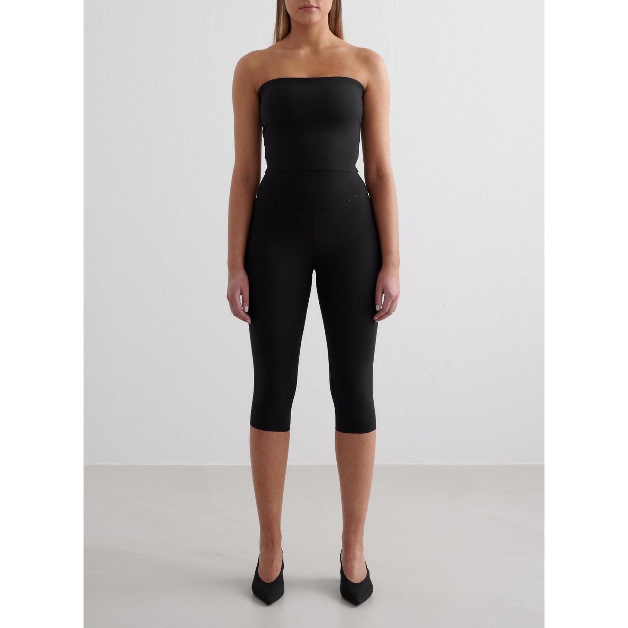 Aim'n - Femme Leggings Capri Évacuation De L'Humidité Noir - Corsaire De Running - Noir - 36 Xs - Decathlon