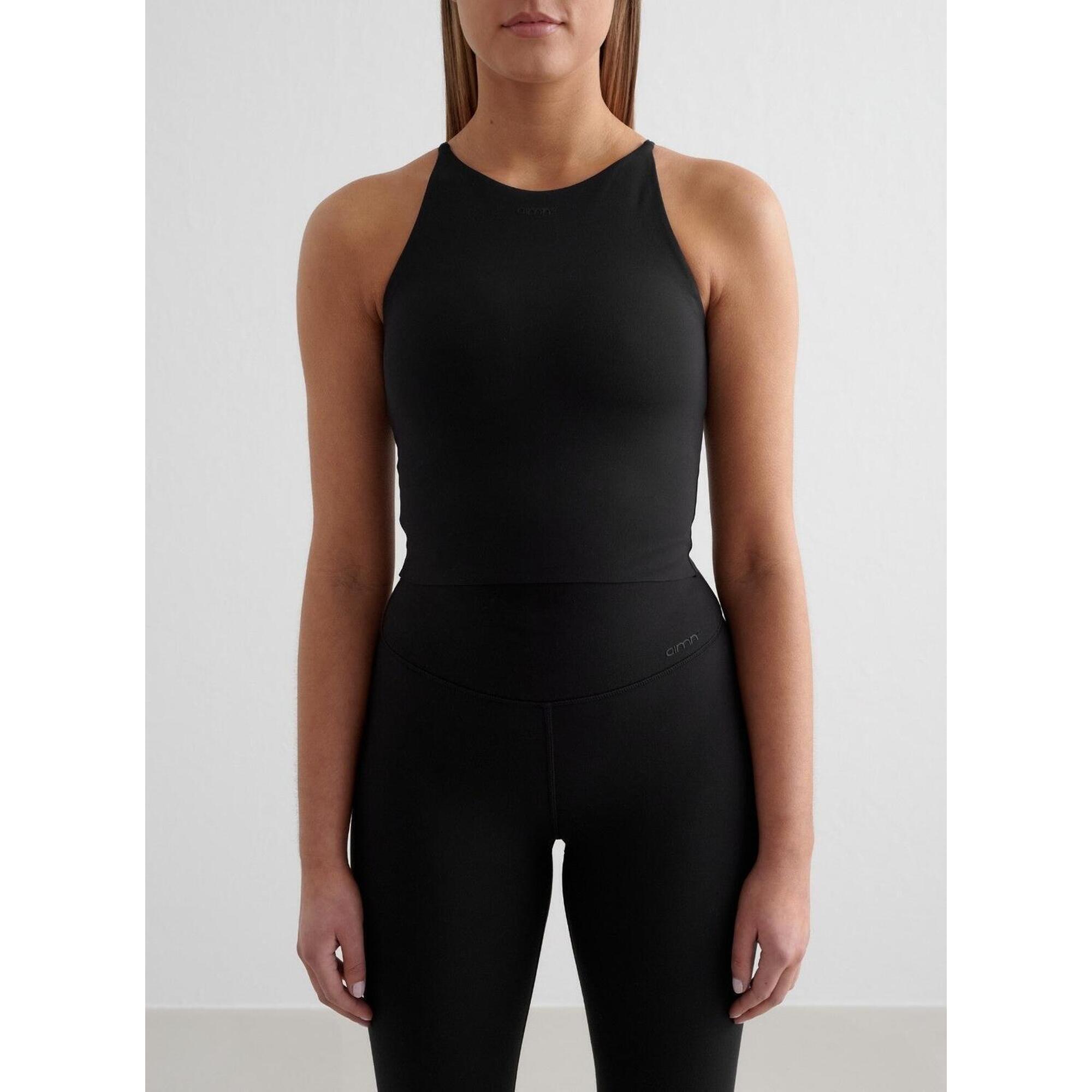 Aim'n - Femme Soutien-gorge De Sport Dos Nu Bralette Noir - Brassière - Noir - 40 M - Decathlon