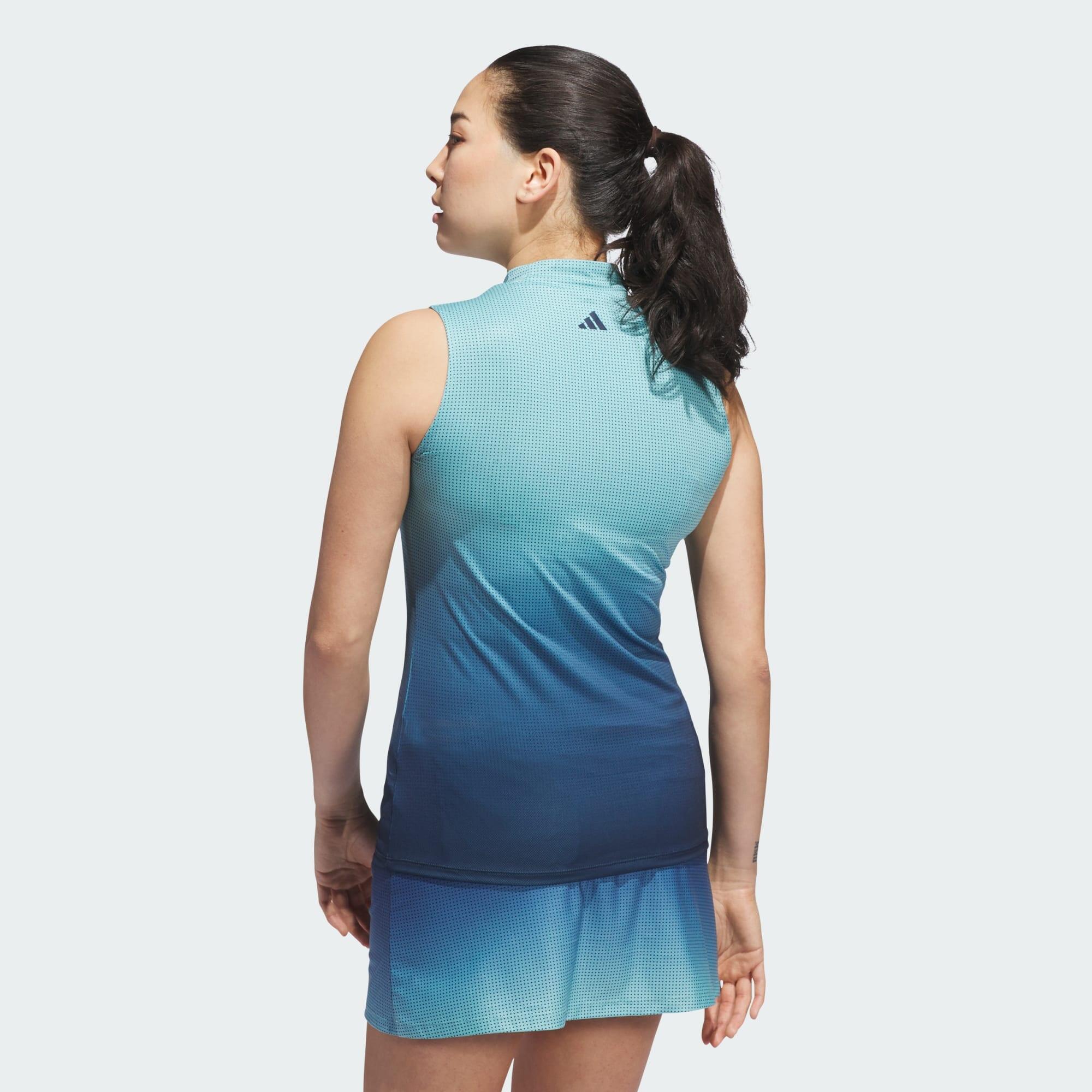Ultimate365 Gradient Sleeveless Mock Neck Top 3/7