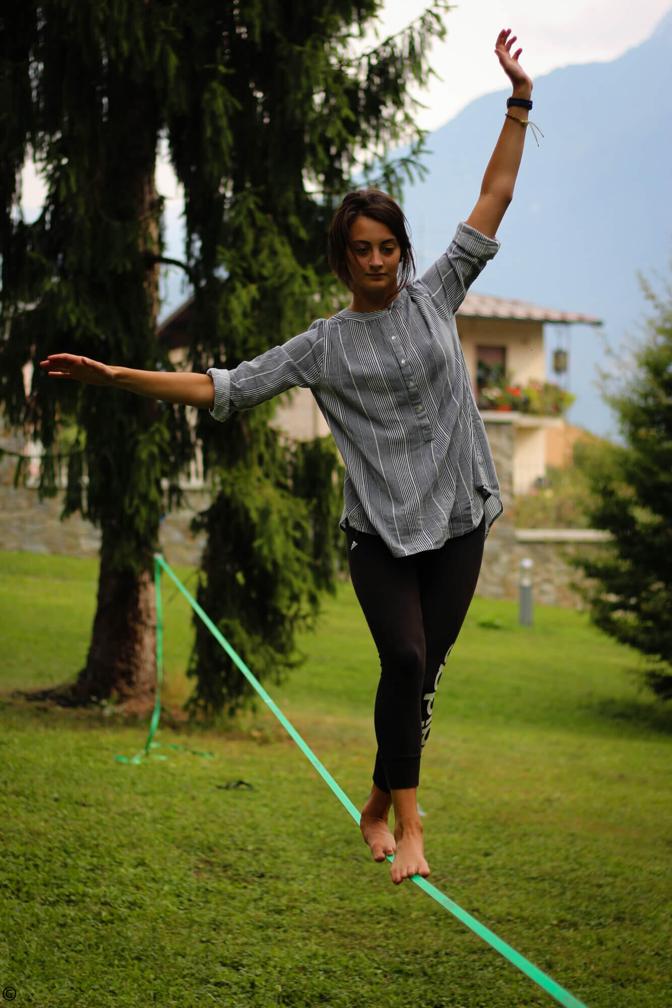 Longline slacklines kit primitive light 25 m 6/7