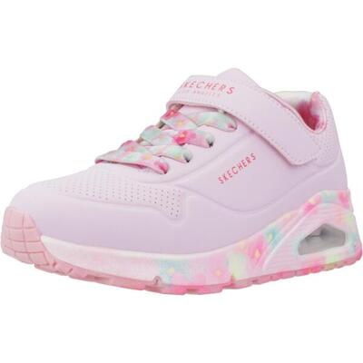 Zapatillas Skechers Uno Gen1 - Fresh Blo, Blanco, Niños
