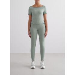 Femme Leggings Texturé Évacuant l'humidité Noir