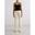 Femme Leggings Évasé Texturé Évacuant l'humidité Blanc d'Amande