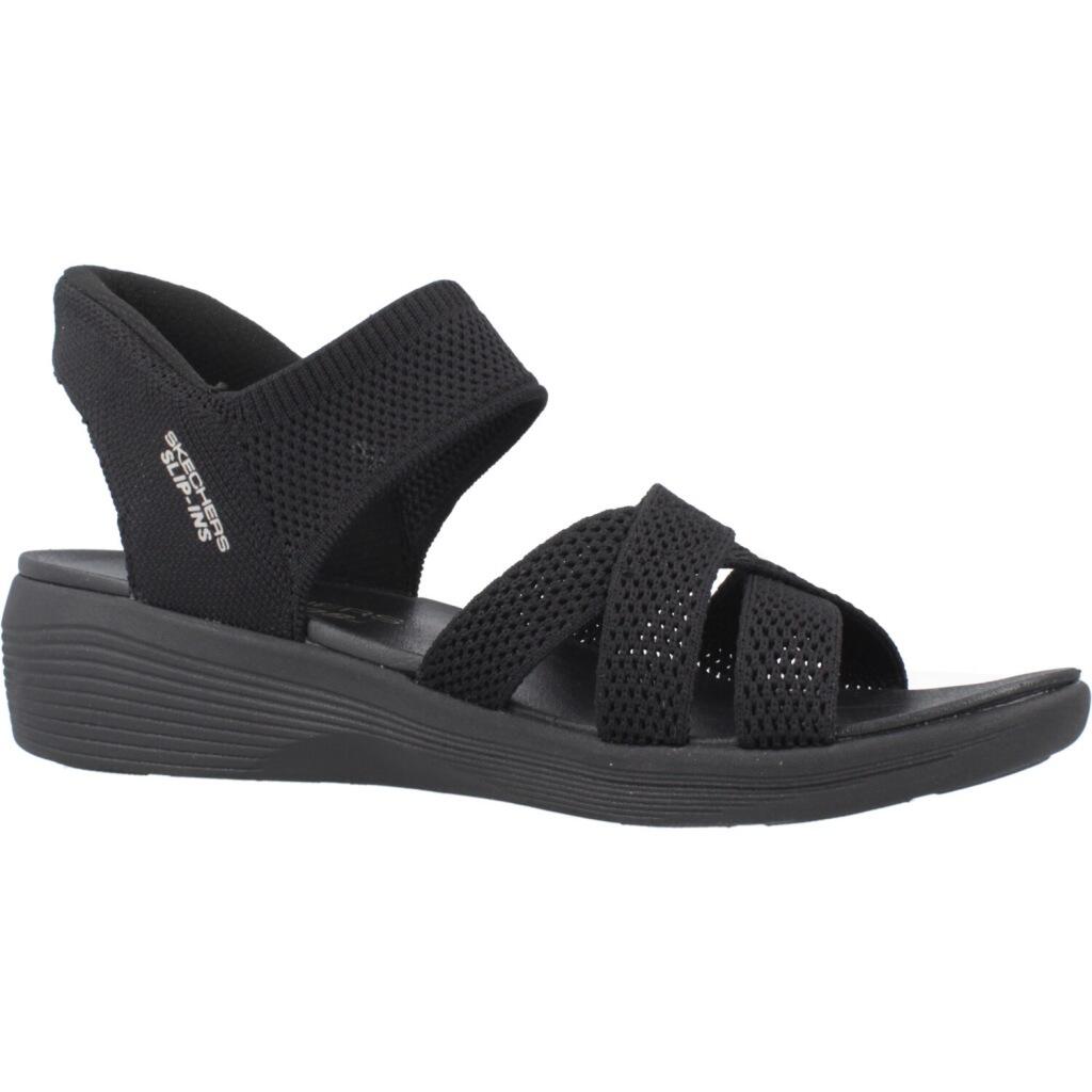 Chinelos Skechers Arya - Cooling Off, Preto, Mulheres 5/5