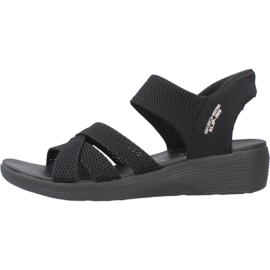 Chinelos Skechers Arya - Cooling Off, Preto, Mulheres 2/5