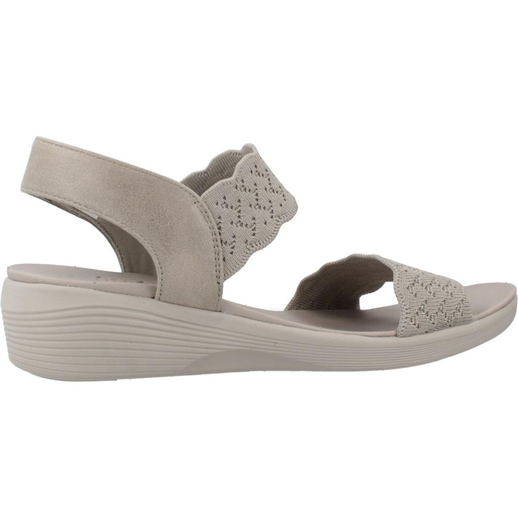 Sandalen Skechers Arya - On The Rise, Beige, Damen 4/5