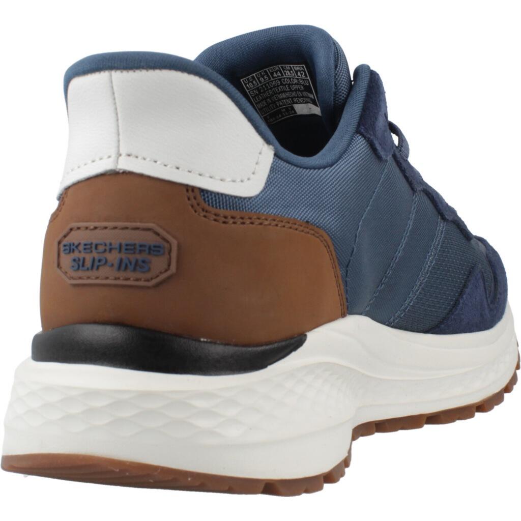 Baskets Skechers Modèle Slip-ins Slade Ultra-mercer Couleur Bleu 3/5