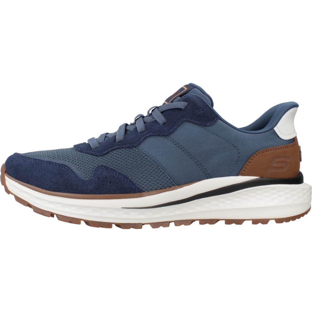 Baskets Skechers Modèle Slip-ins Slade Ultra-mercer Couleur Bleu 2/5
