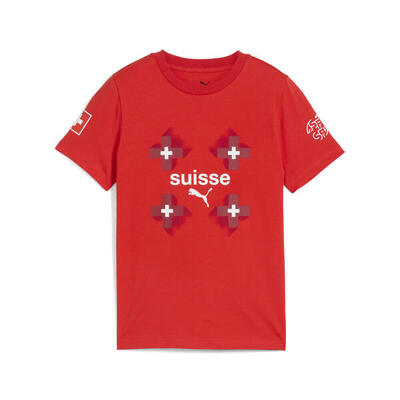 T-shirt Svizzera FtblCulture per ragazzi PUMA