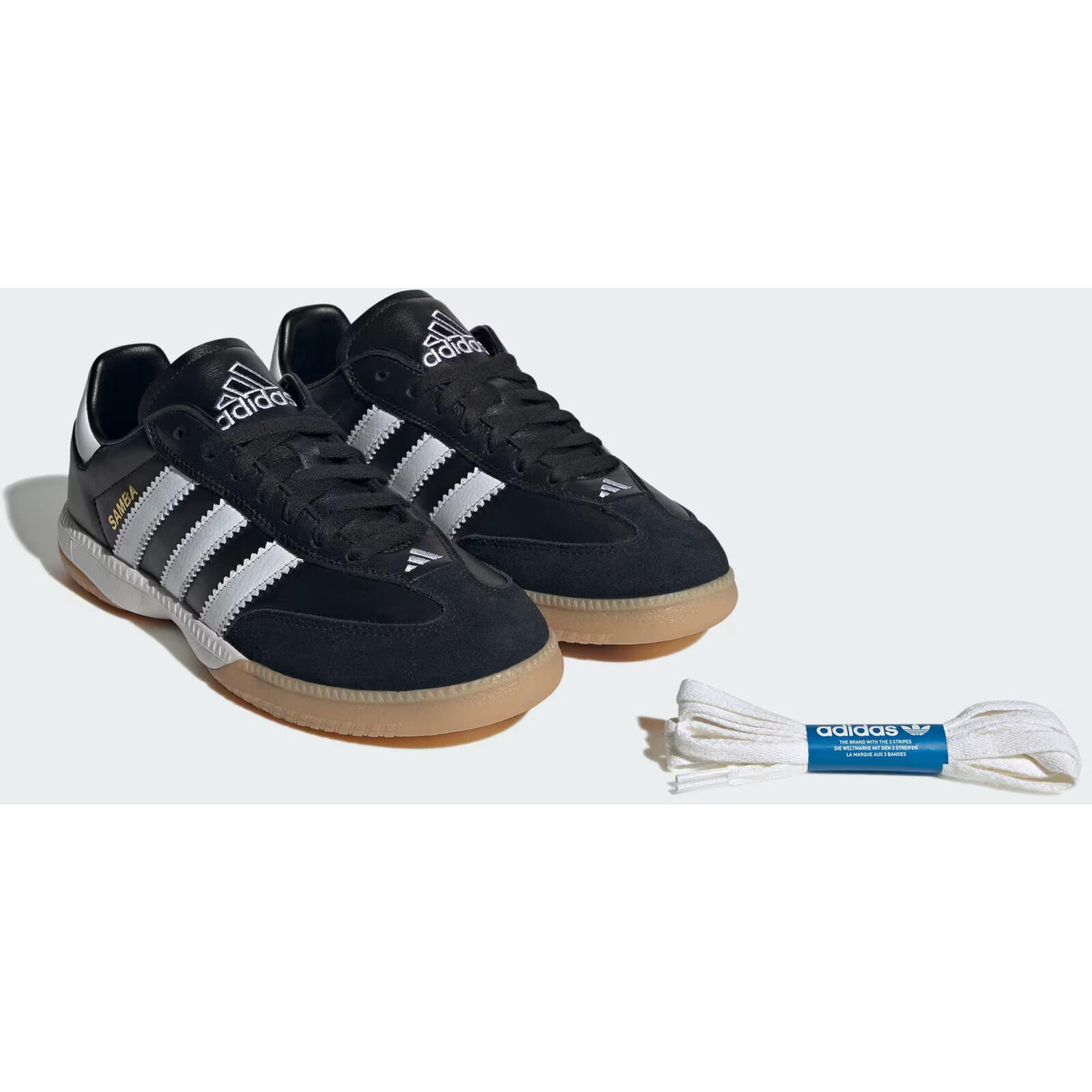 Zapatillas adidas Samba, Negro, Unisexo 3/6