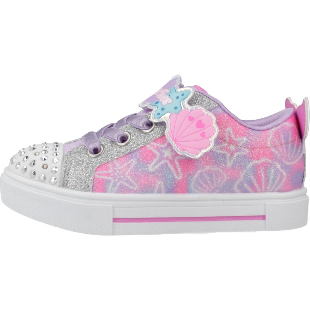 Baskets Skechers Modèle Underwater Magic Couleur Rose 2/5