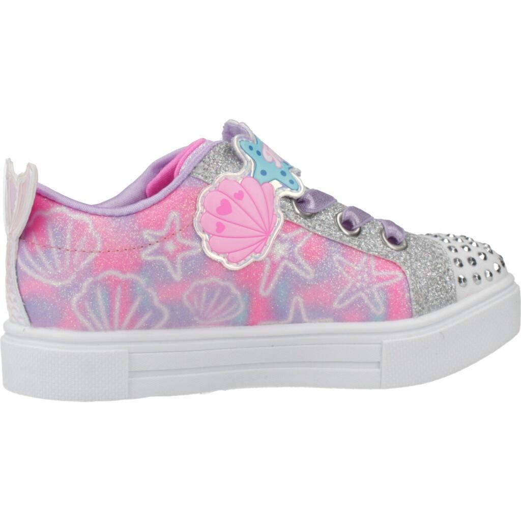 Baskets Skechers Modèle Underwater Magic Couleur Rose 4/5