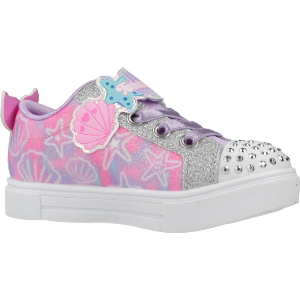 Baskets Skechers Modèle Underwater Magic Couleur Rose 5/5