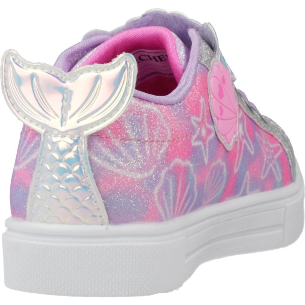 Baskets Skechers Modèle Underwater Magic Couleur Rose 3/5