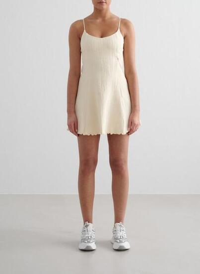 Donna Vestito Testurizzata Traspirante Turchese Chiaro