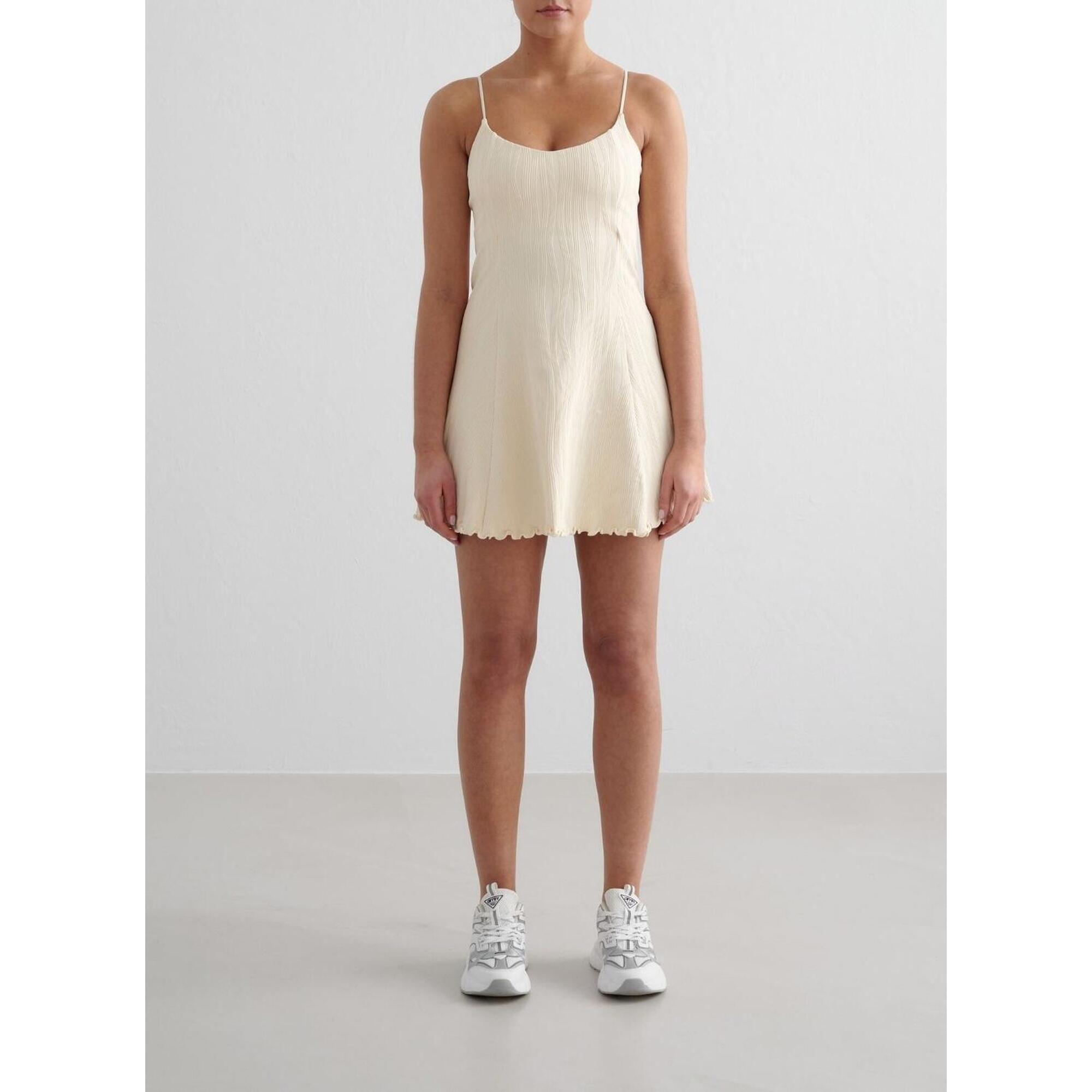 Aim'n - Femme Robe Texturé Évacuant L'Humidité Blanc D'Amande - Robe - Blanc - 40 M - Decathlon