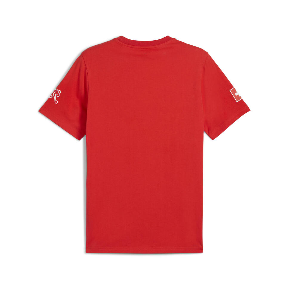 Męska koszulka ftblCulture Szwajcaria PUMA Red White