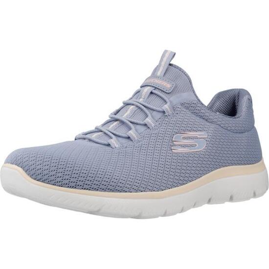 Zapatillas Mujer Skechers Summit-summer Blush Azul