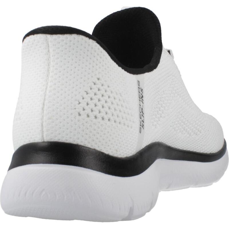 Pantofi sport barbati Skechers Summits - Perfo, Alb