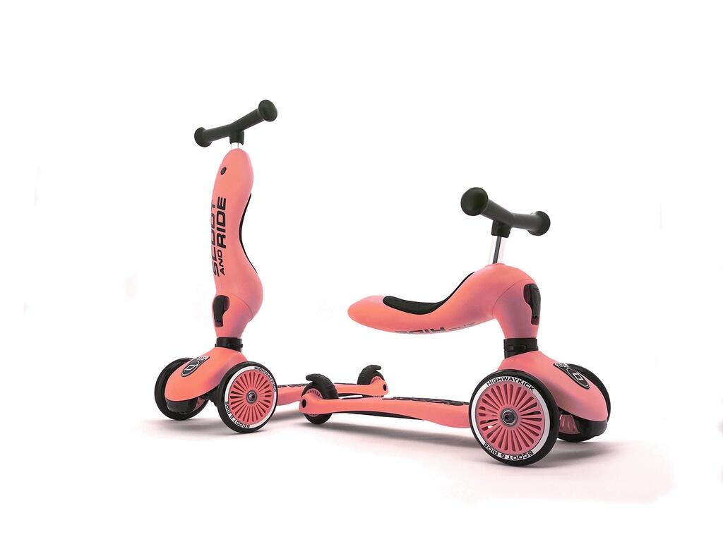 SCOOT AND RIDE Highwaykick 1 - Peach