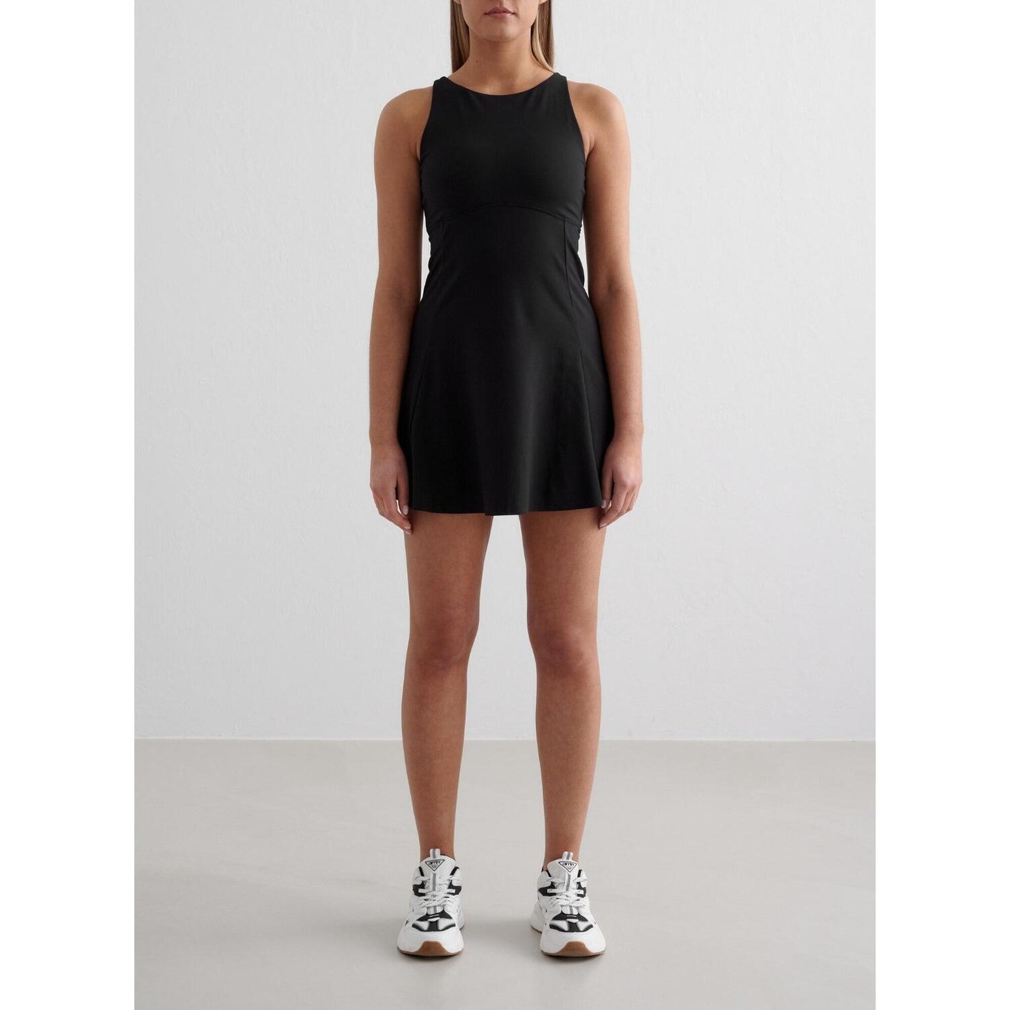Aim'n - Femme Robe Col Haut Évacuant L'Humidité Noir - Robe - Noir - 48 Xl - Decathlon