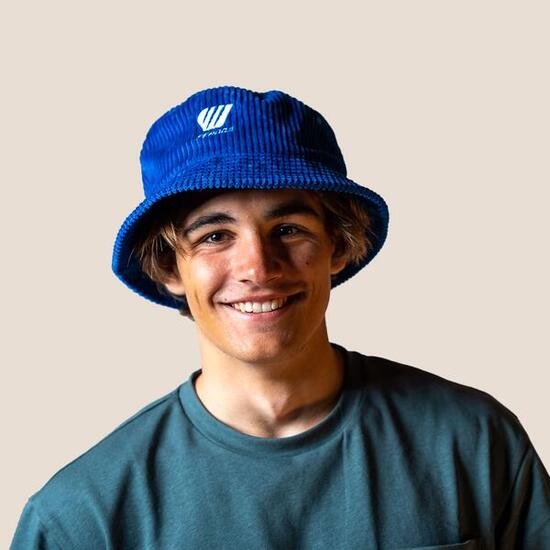 Cappello bucket in velluto a coste – Malva