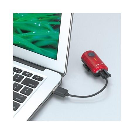 LUZ TRASEIRA MINI USB TOPEAK REDLITE 2/2