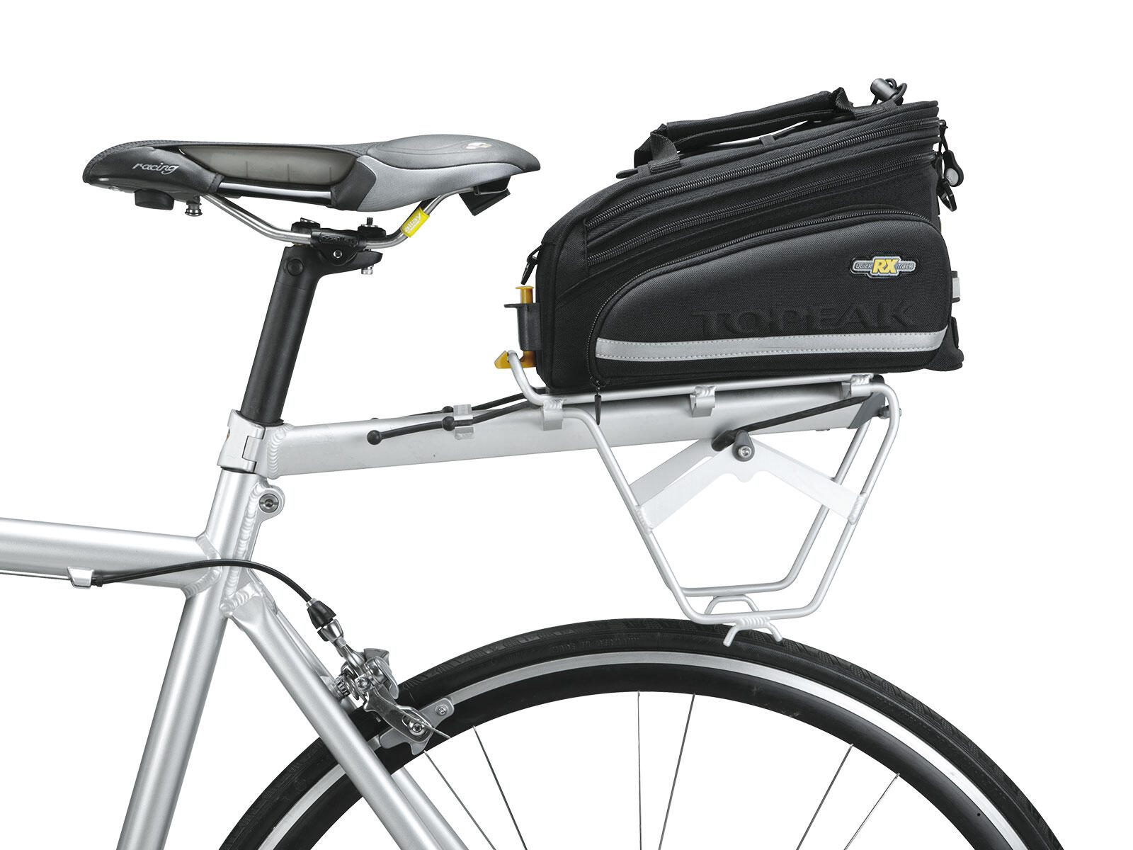 Porte-bagages arrière avec cadre latérale Topeak RX BeamRack - E-Type 2/7