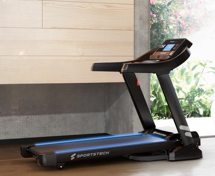 Sportstech Laufband F37s Profi | Premium App & Live Kurse | 20km/h | Klappbar 4/9