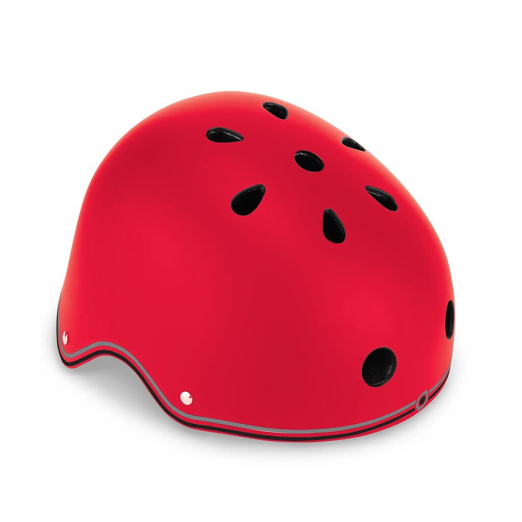Casco junior primo lights rojo