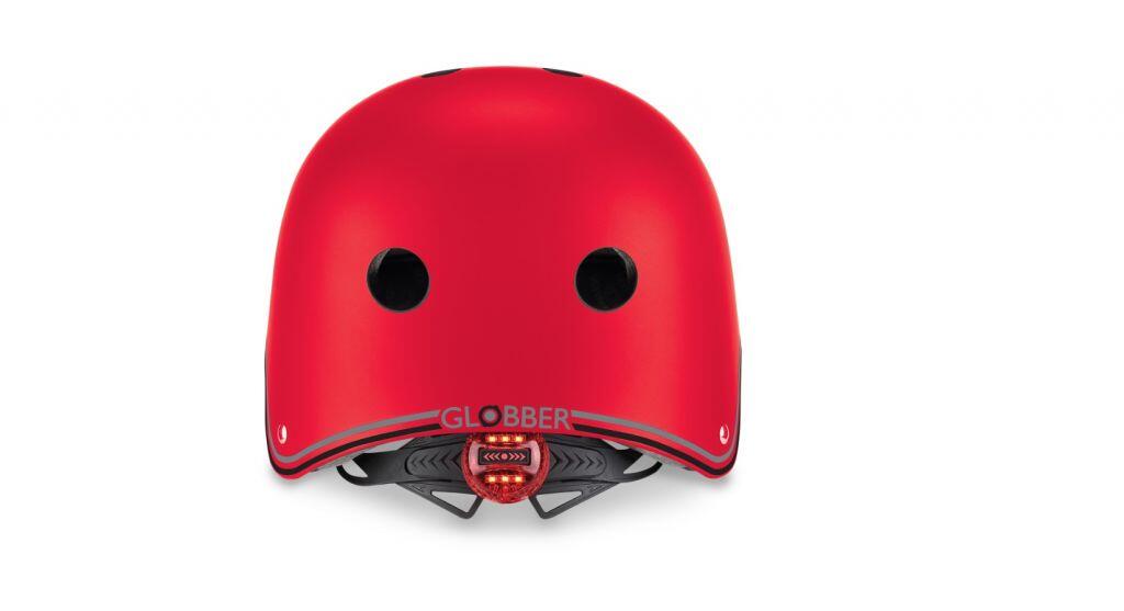 Casco junior primo lights rojo 2/7