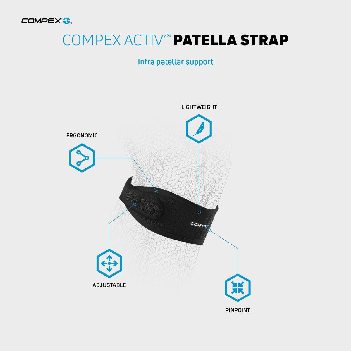 COMPEX ACTIV PATELLA STRAP Bandeau rotulien 3/6