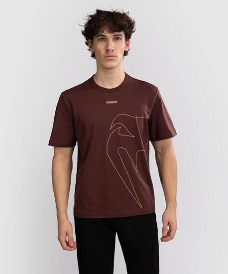 Camiseta Venum Giant Connect Marrom Chocolate Tamanho M