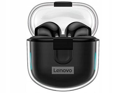 Draadloze in-ear oordopjes lenovo lp12 zwart